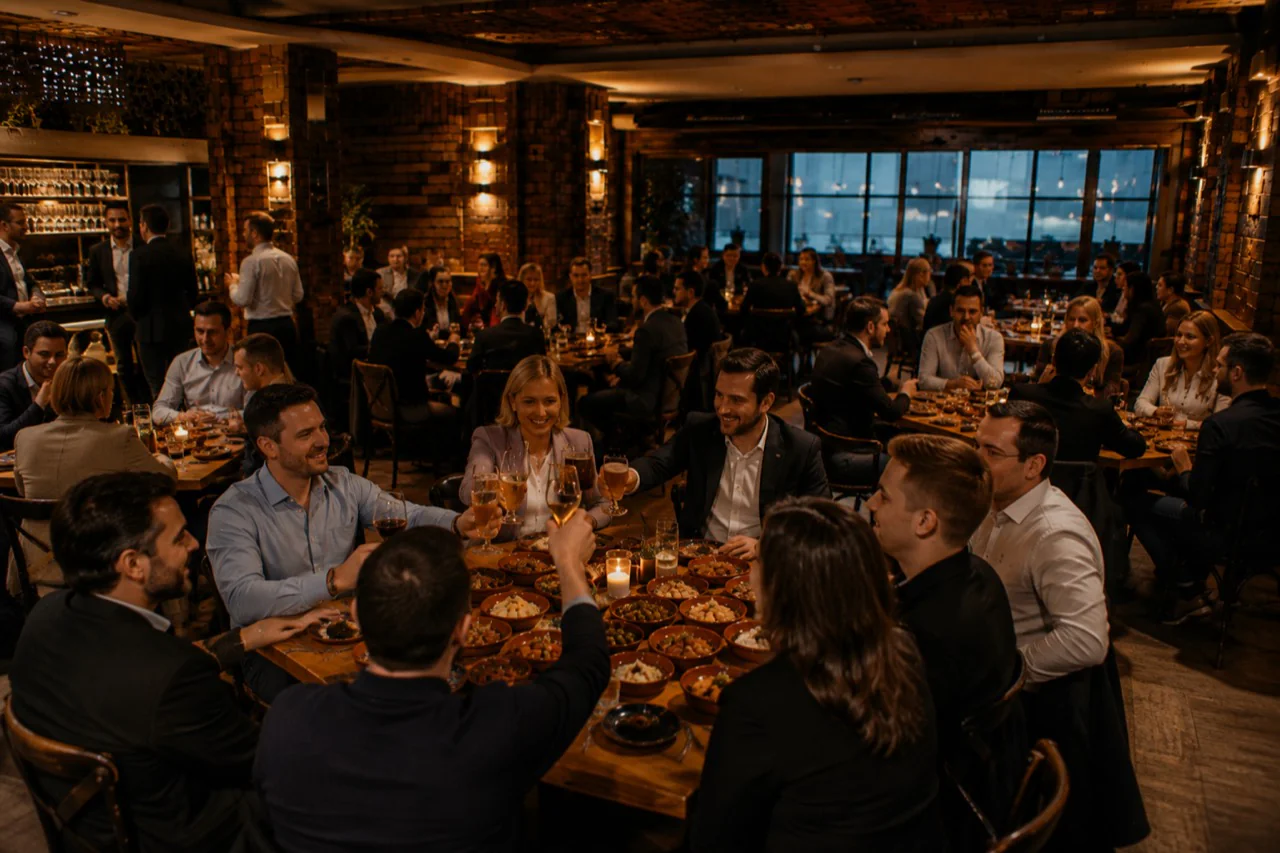 Firmenfeier und Weihnachtsfeier im Restaurant Tapas & More Dortmund