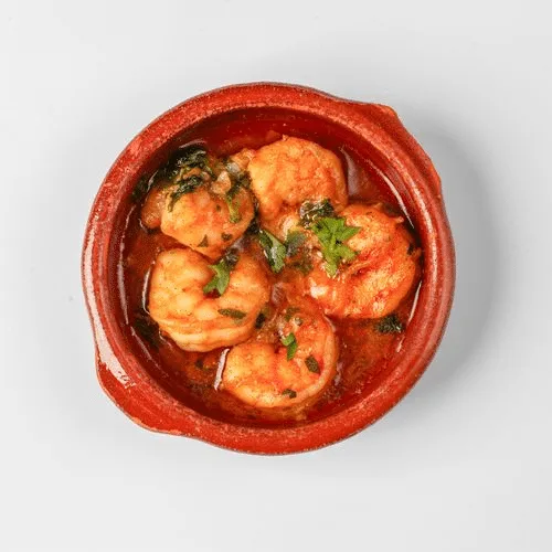 Gambas al ajillo bei Tapas & More Dortmund